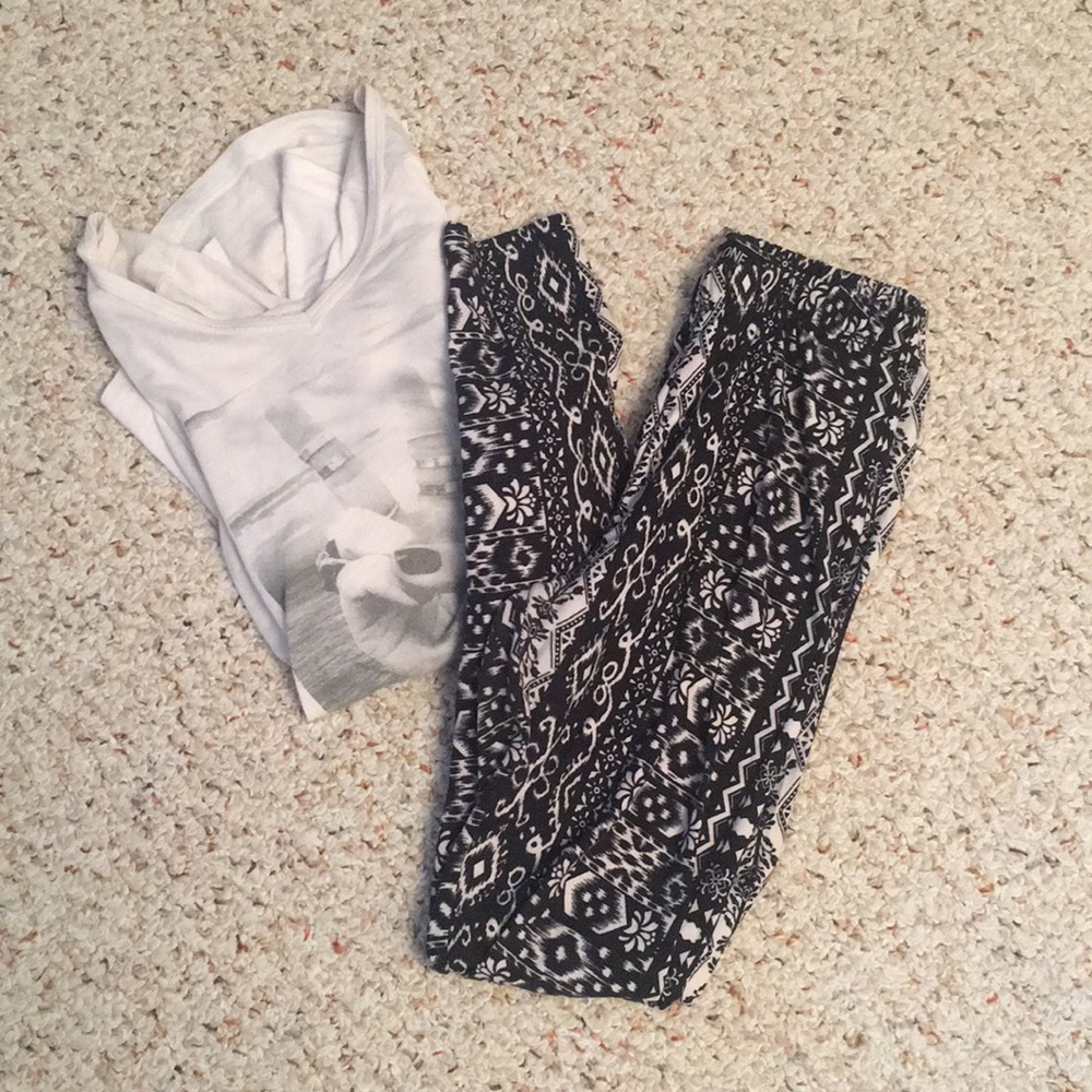 Black & White Leggings